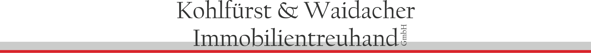 Logo der Kohlfürst & Waidacher Immobilientreuhand GmbH